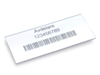 Holder incl. label